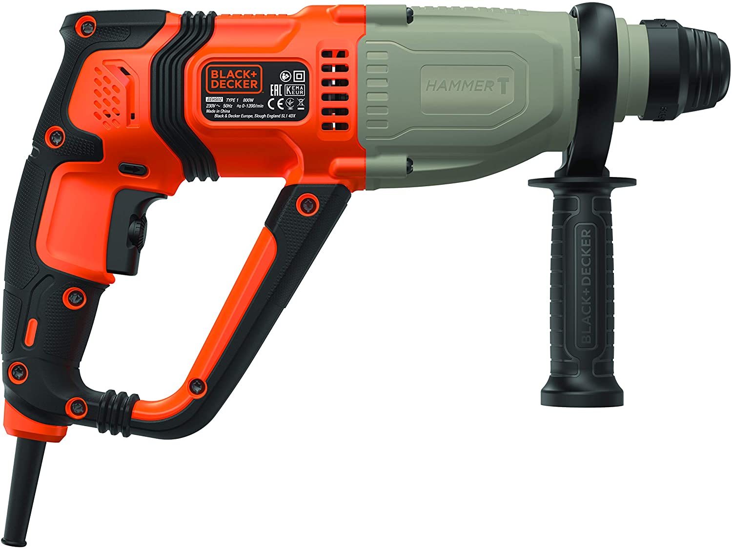Martello Tassellatore Scalpellatore SDS+ 800W BLACK+DECKER BEHS02K