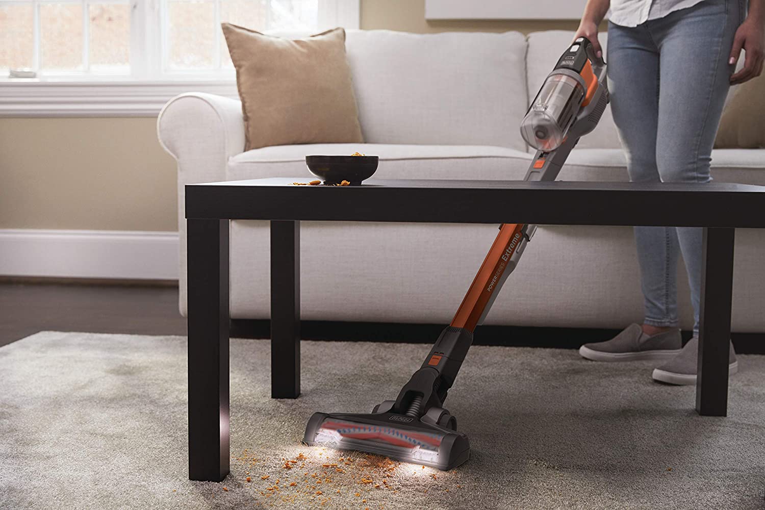 Scopa aspirapolvere senza filo ricaricabile Black Decker
