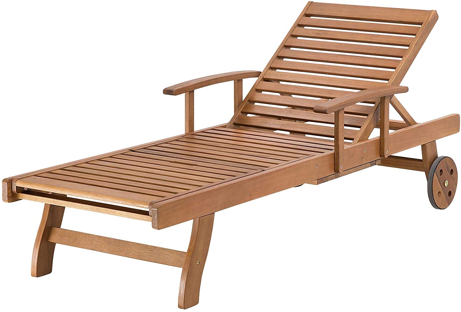 Lettino sdraio da esterno in legno Impression Chang Mai