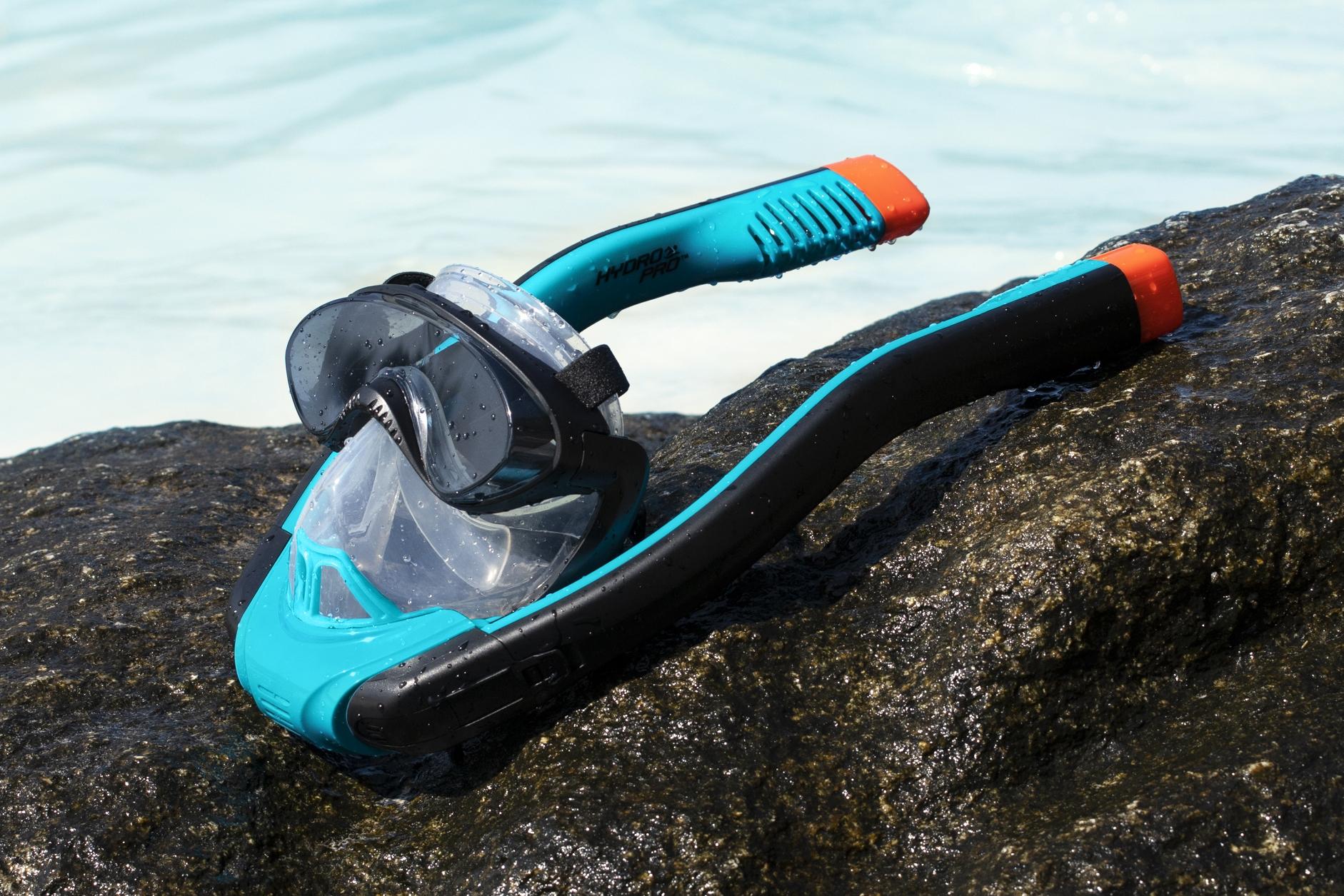 Maschera integrale  granfacciale per immersioni Sea Clear Flowtech Bestway 24058