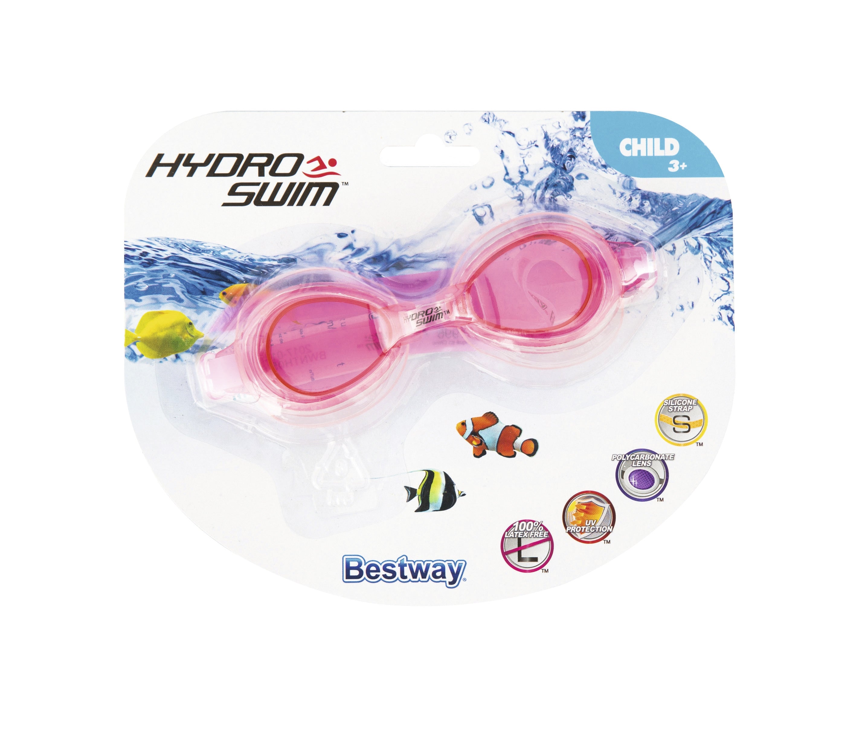 Occhialini piscina mare Hydro Swim Lightning Swimmer Bestway 21002