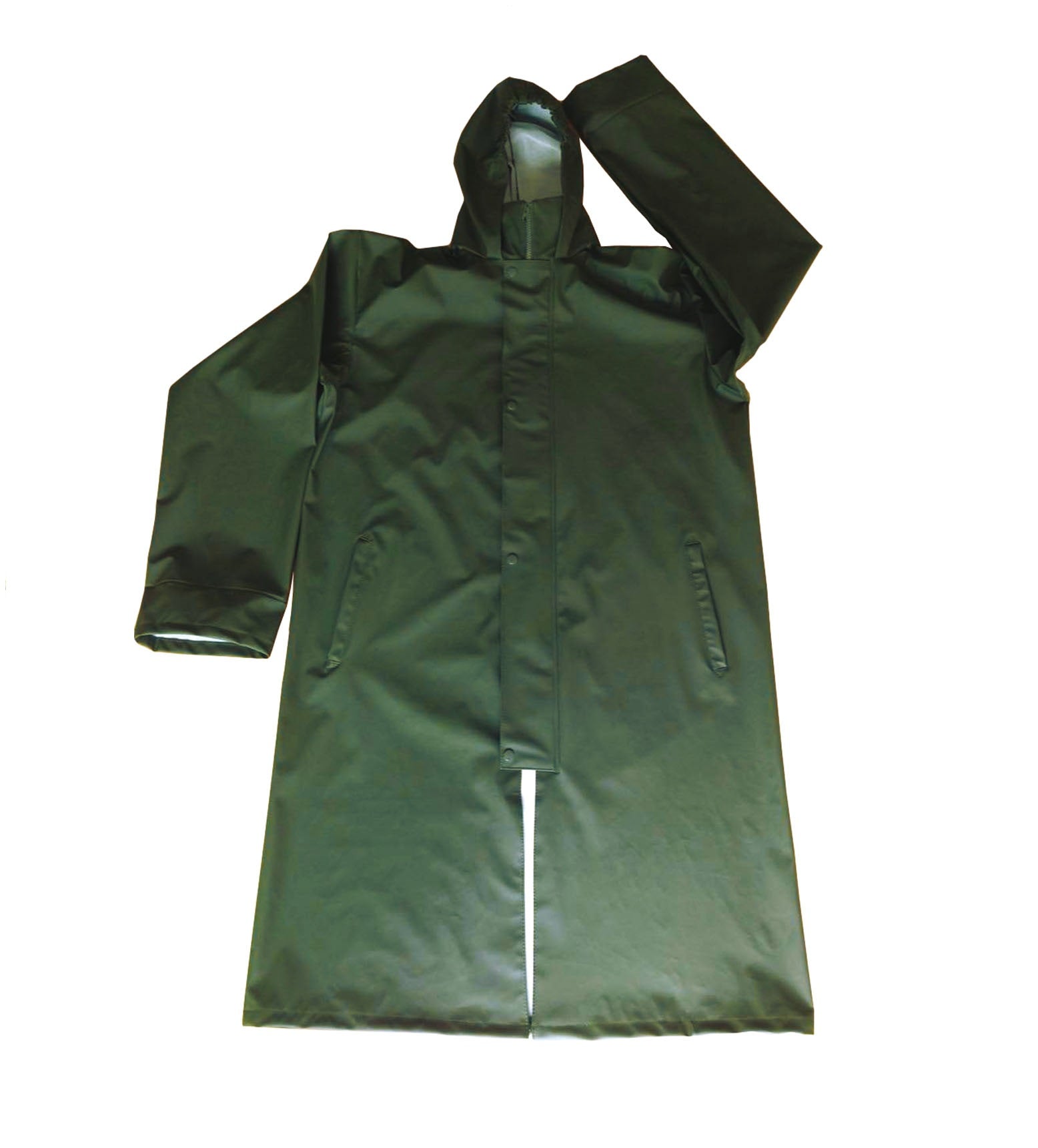 Impermeabile in Poliuretano PVC Verde BRIXO