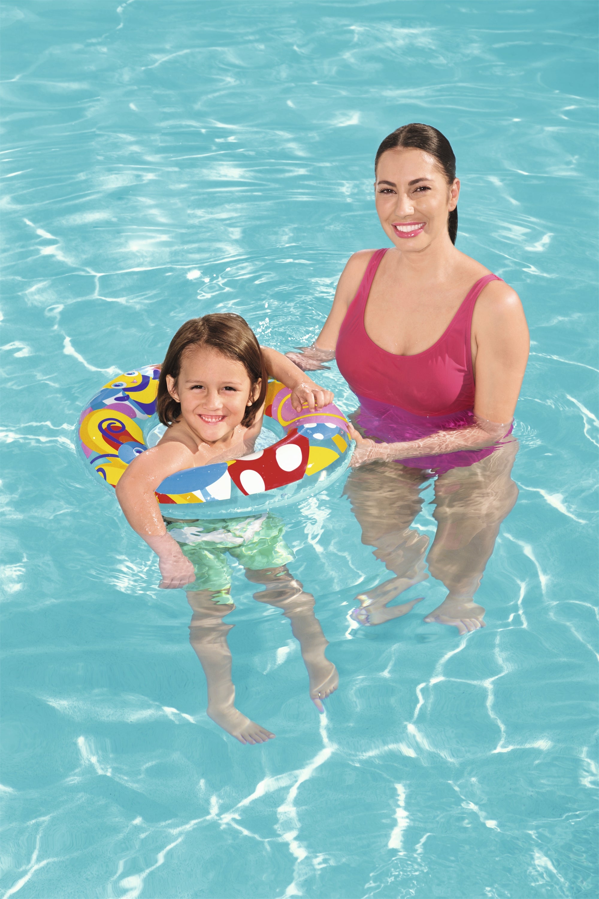 Salvagente per bambini a fantasia 56 cm Bestway Designer 36013