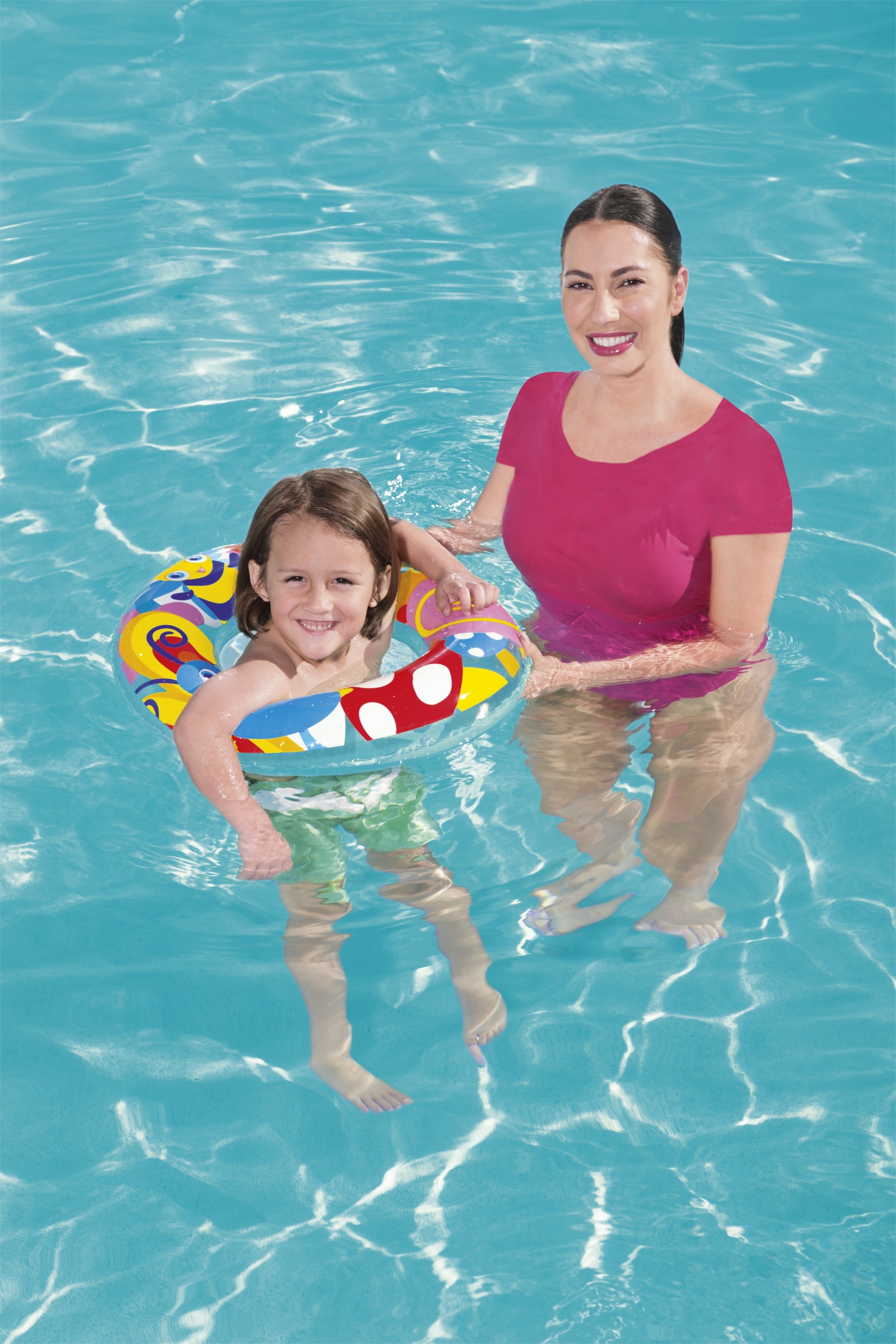 Salvagente per bambini a fantasia 56 cm Bestway Designer 36013