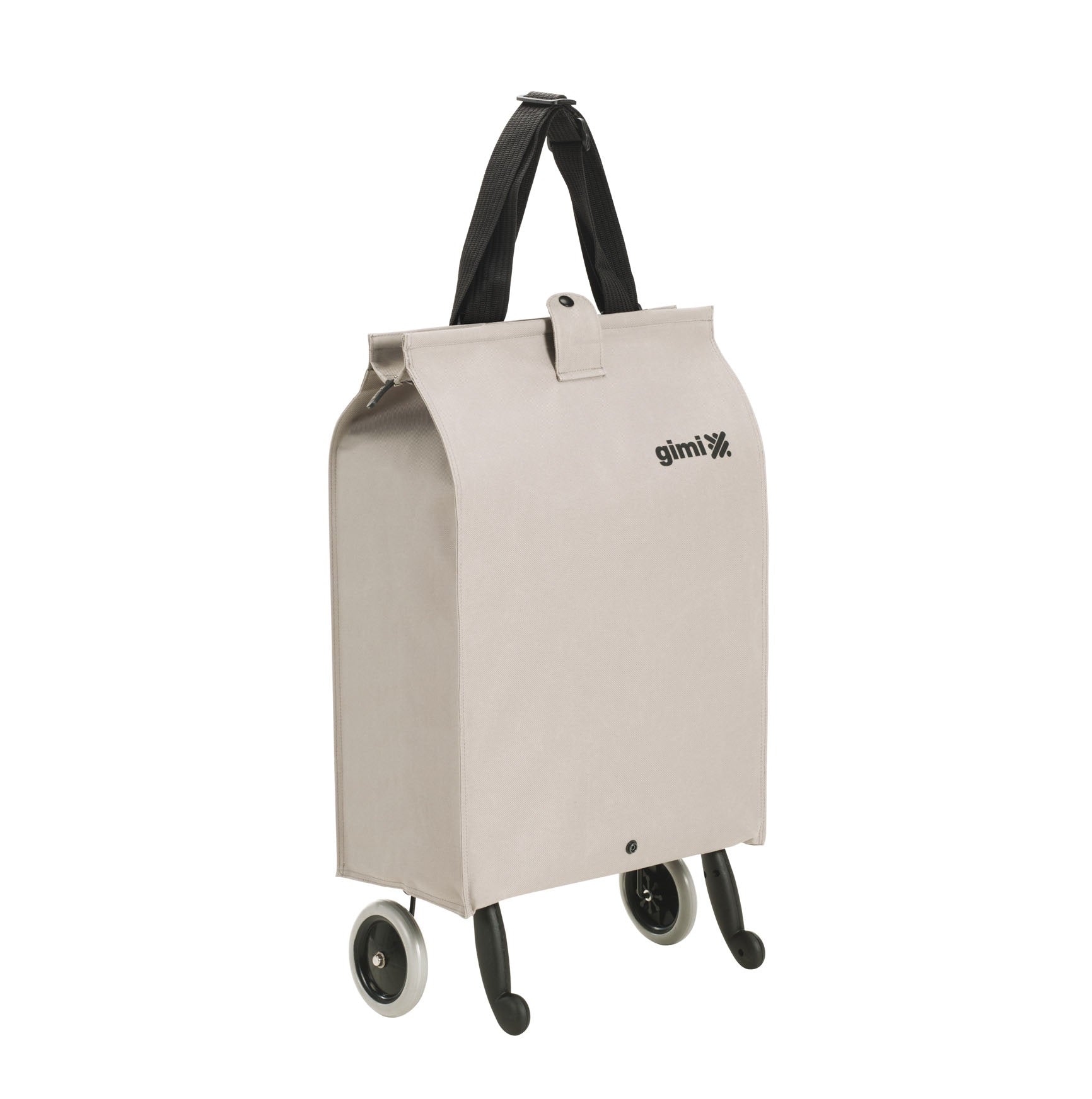Carrello portaspesa trolley richiudibile con maniglia Gimi Brava Plus Be