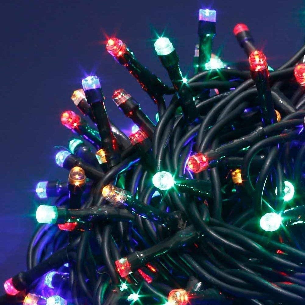 Catena luminosa luci per decorazioni natalizie 300 led