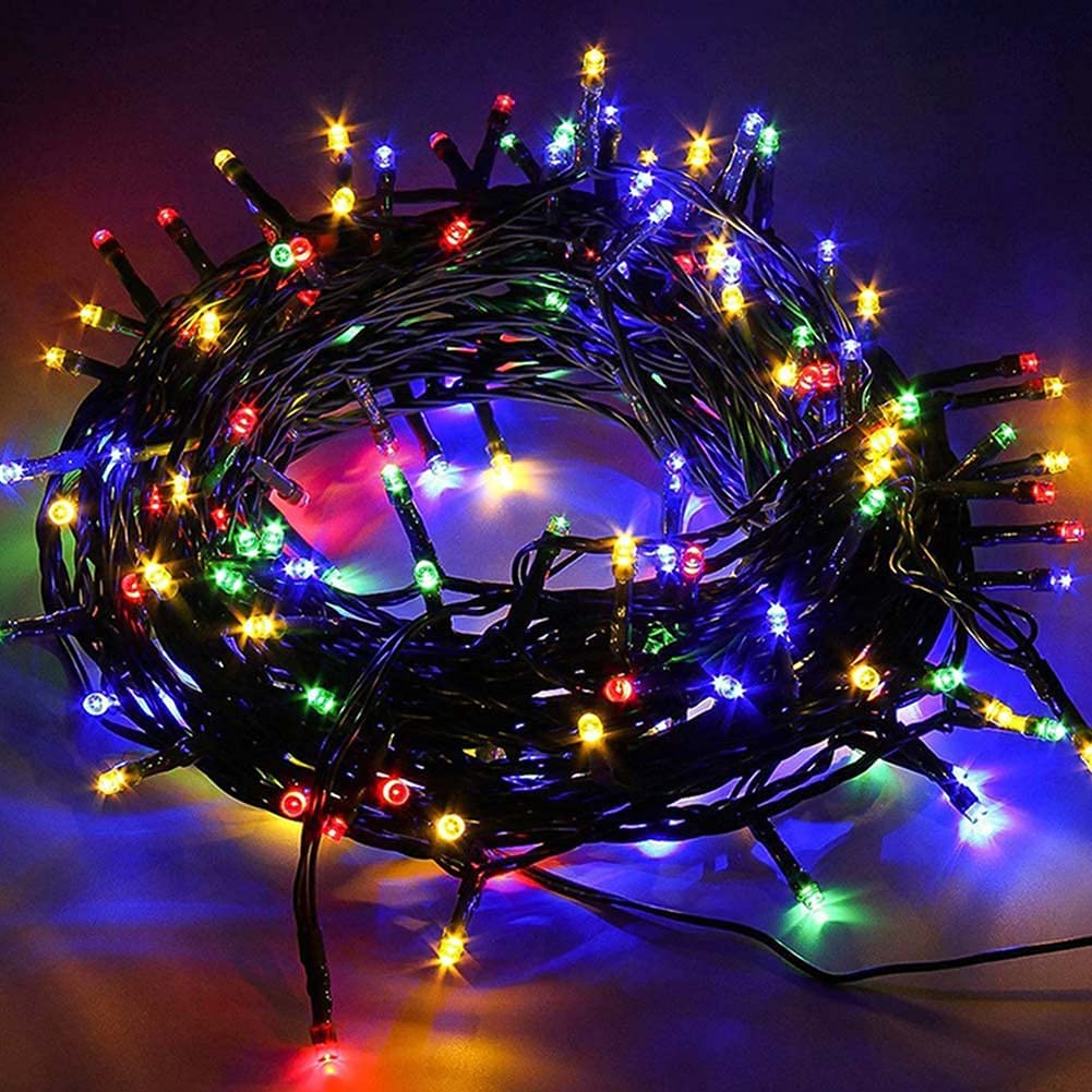Catena luminosa luci per decorazioni natalizie 500 led