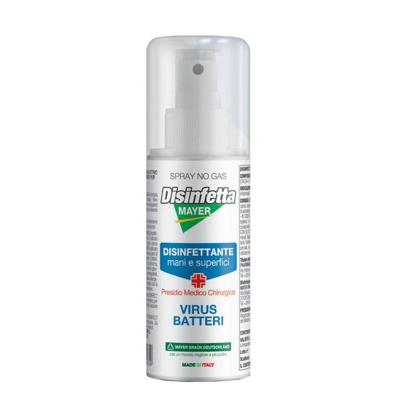 kit disinfettanti igienizzanti in pochette 4 pezzi Mayer