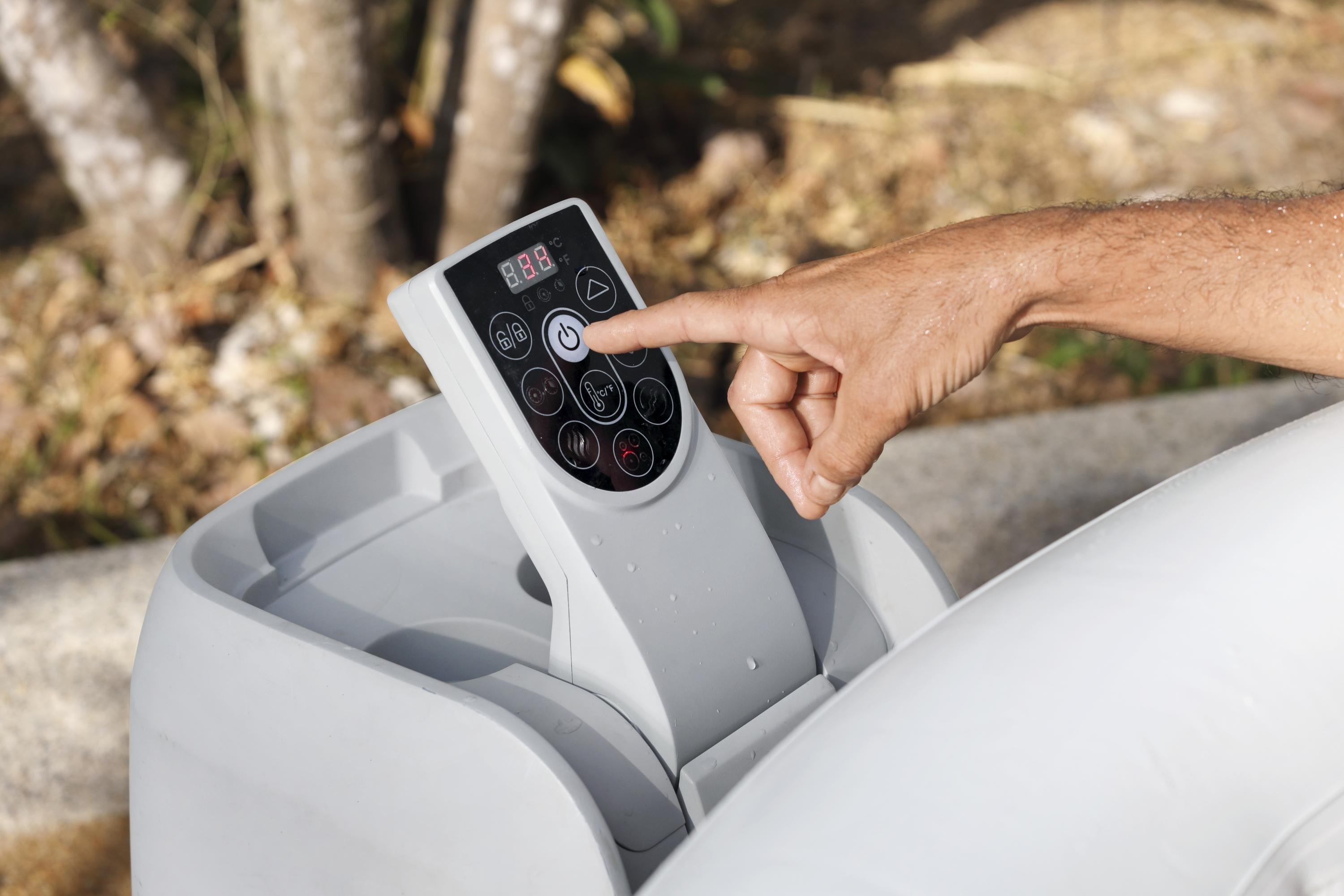 Piscina SPA idromassaggio Lay-Z-Spa St Lucia AirJet  Bestway 60037