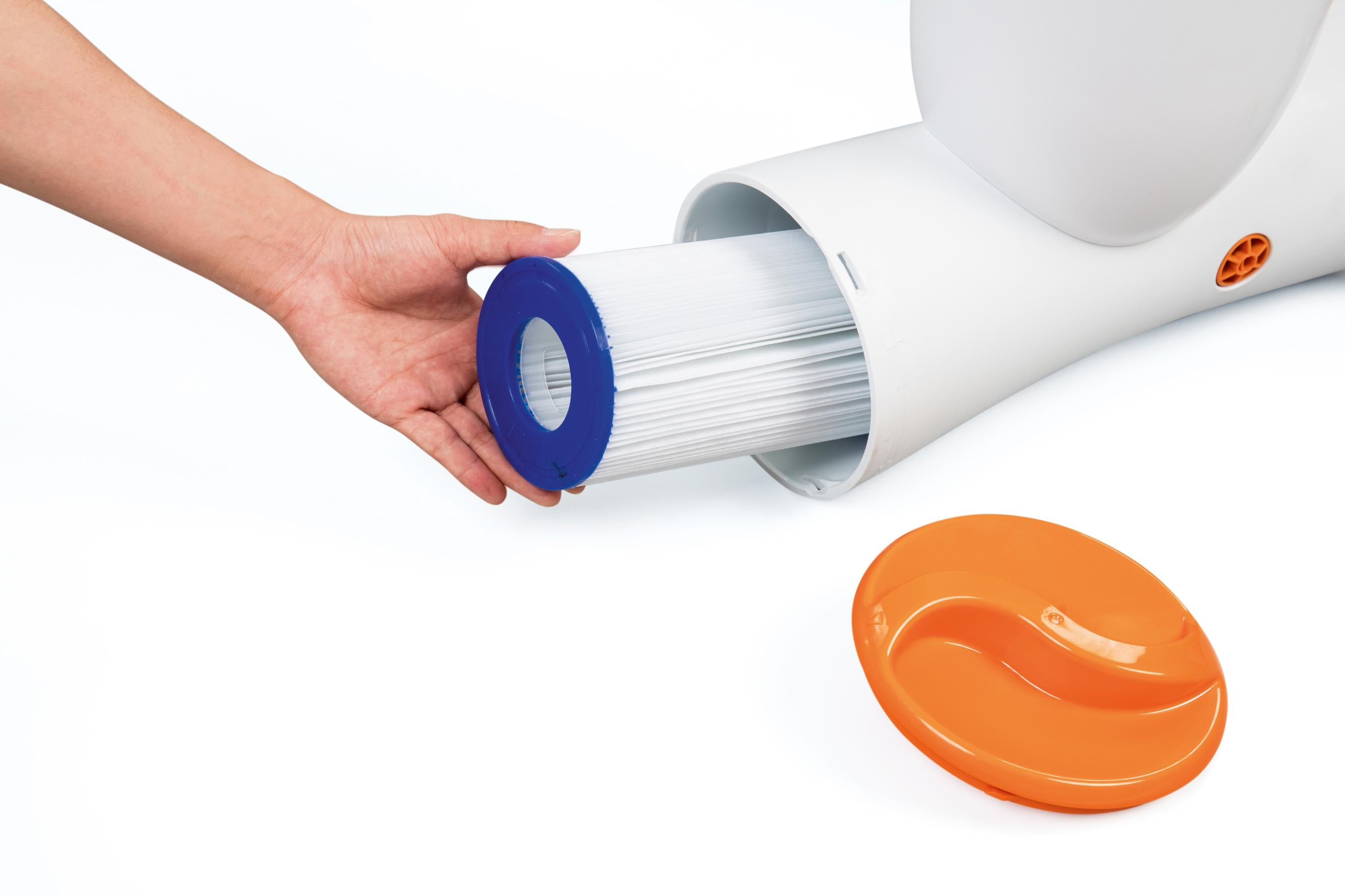Pompa filtro skimmer a parete per piscine Flowclear Skimatic Bestway 58462