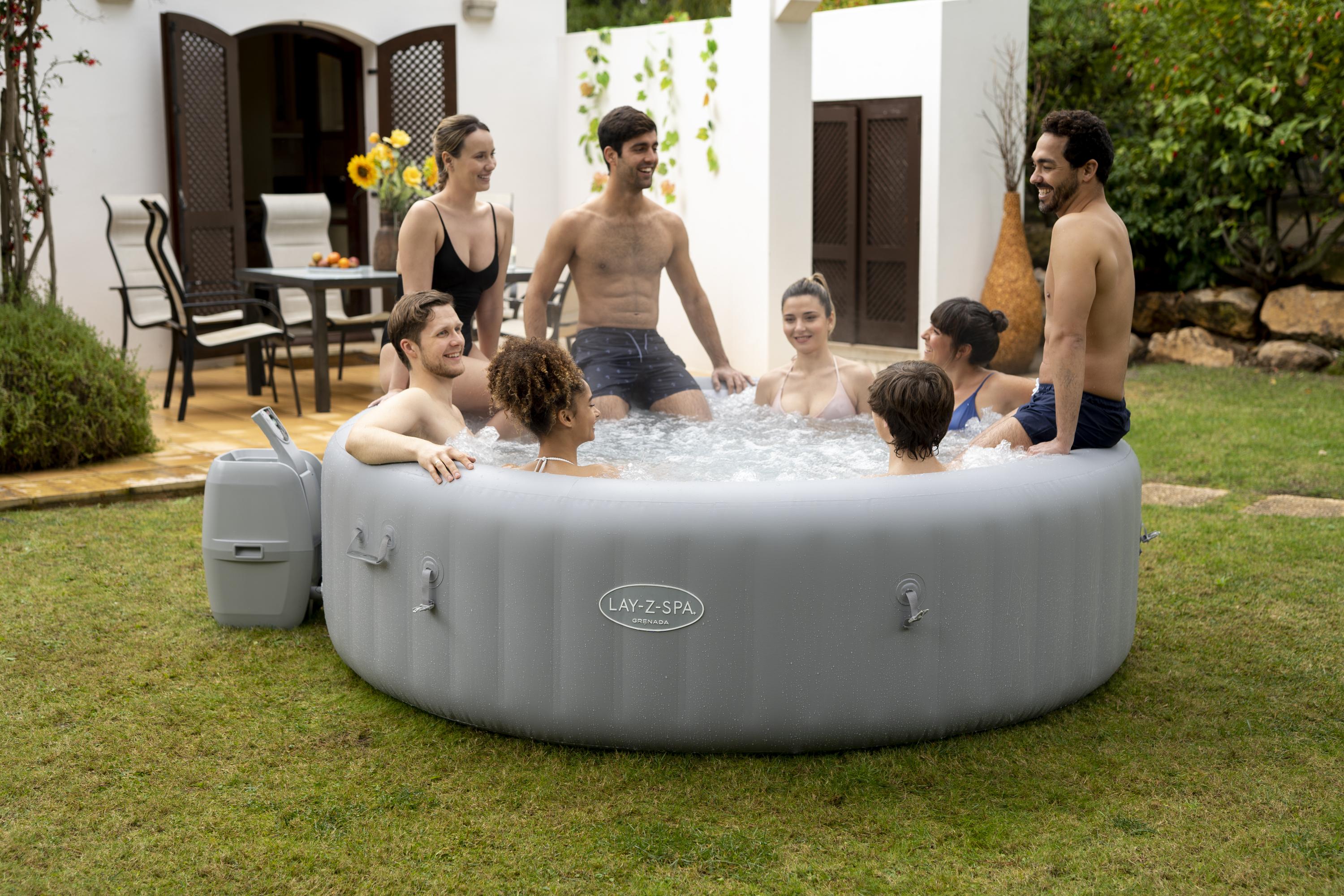 Idromassaggio Special edition gonfiabile Lay-Z-Spa Grenada AirJet 6-8 persone Bestway 60135