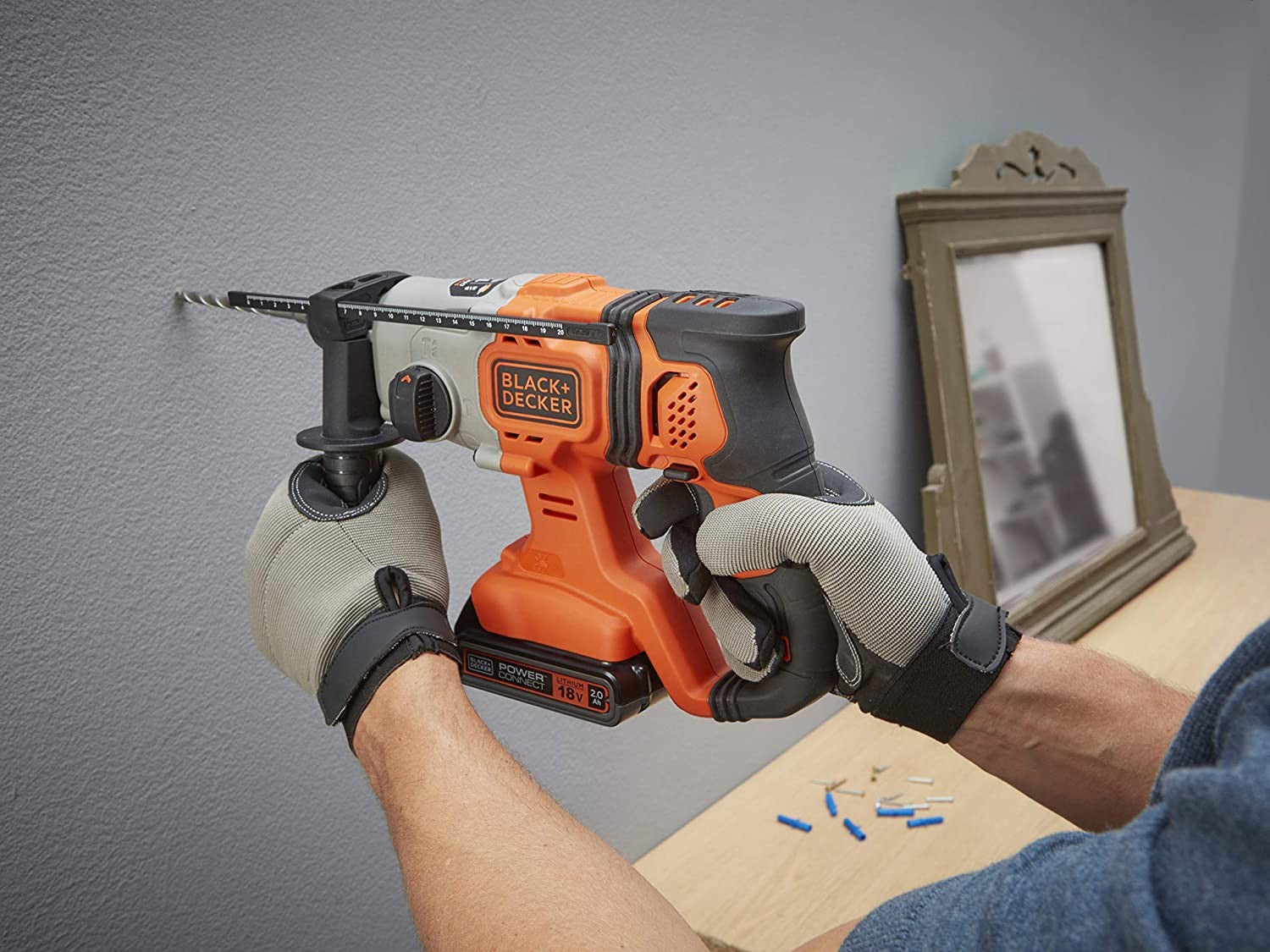 Tassellatore 3 in 1 SDS+18V BLACK+DECKER BCD900D1S