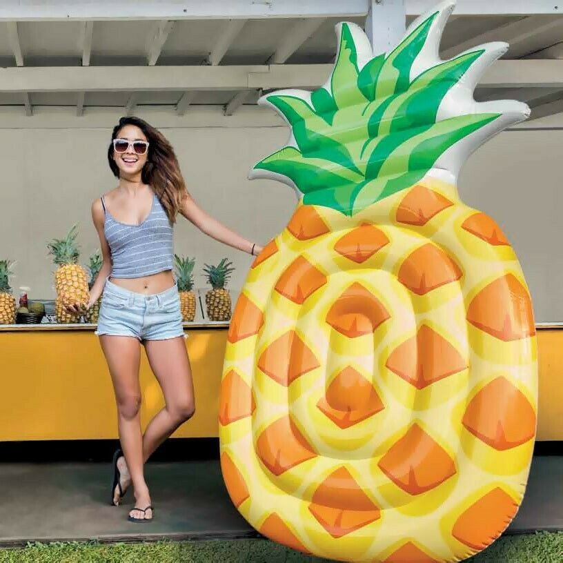 Materassino gonfiabile galleggiante 216x124 cm - Ananas Intex 58761