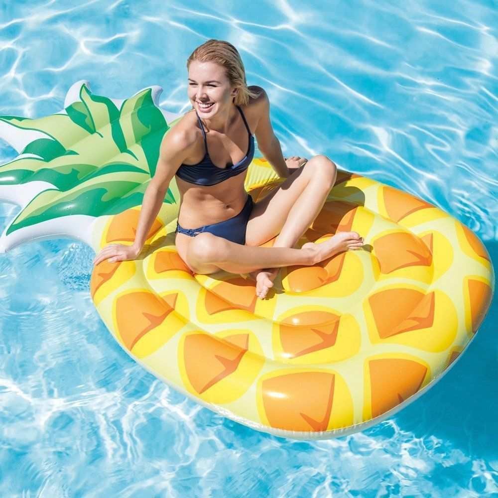 Materassino gonfiabile galleggiante 216x124 cm - Ananas Intex 58761