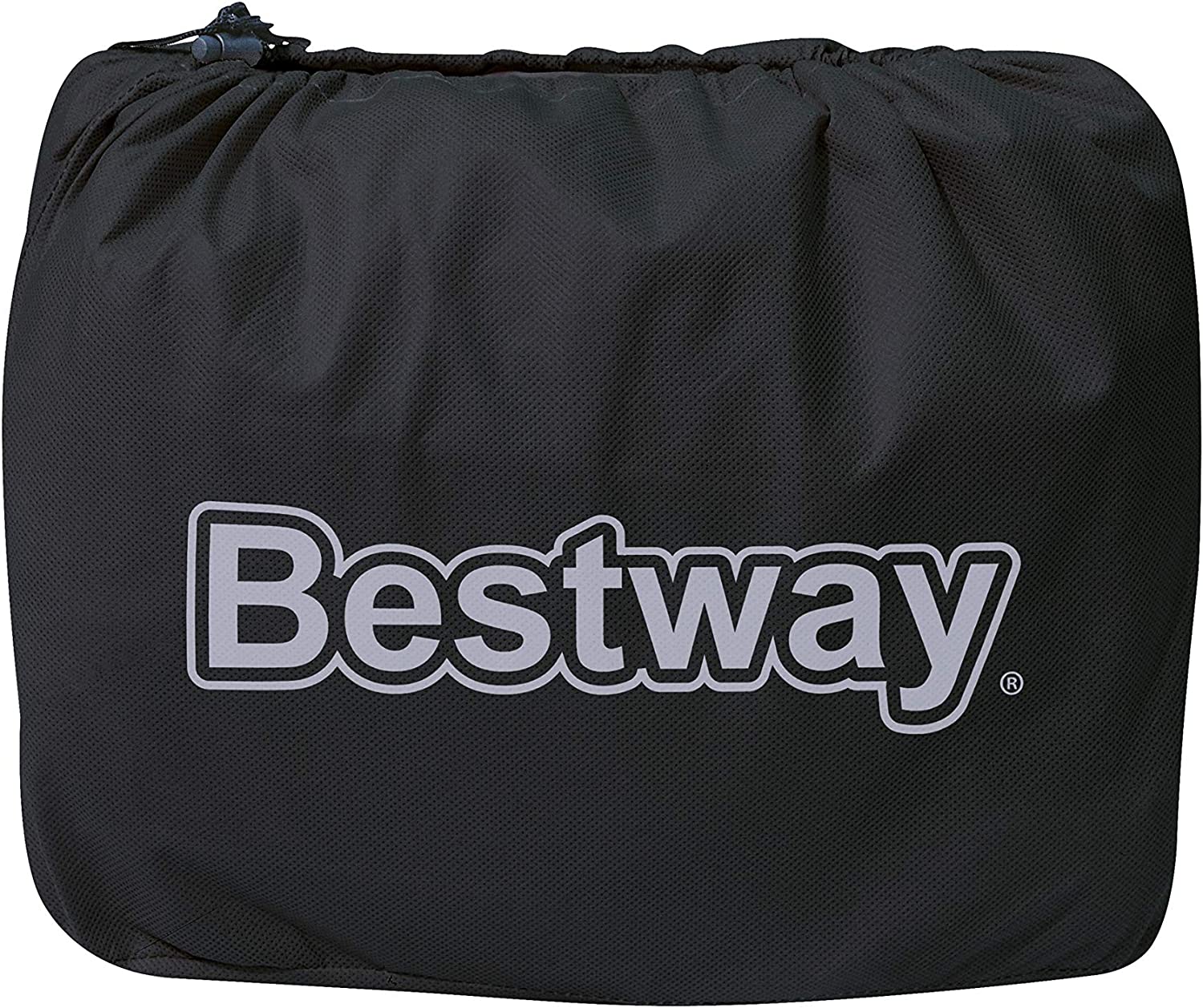 Materasso matrimoniale gonfiabile con pompa integrata e superficie floccata 203x152xH46 cm BESTWAY 67630