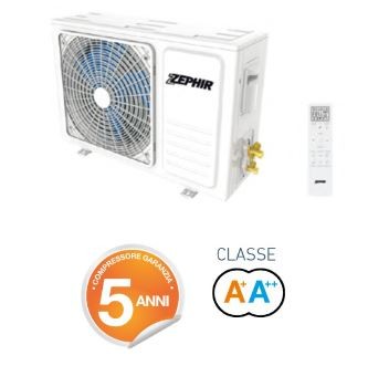 Condizionatore climatizzatore Zephir ZVC 9000 BTU Split + Pompa di calore