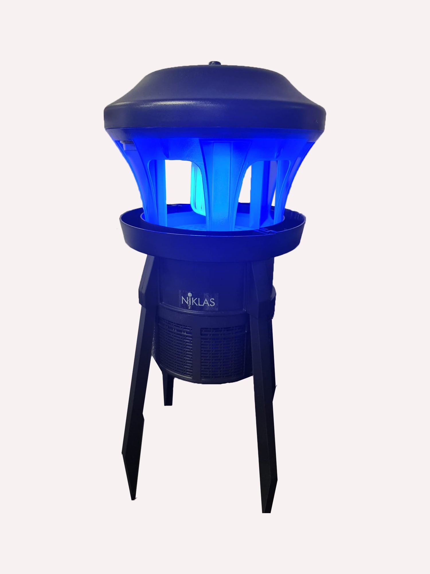 Elettrosterminatore insetti zanzare a basso consumo con vortice aspirante portatile Niklas Rocket