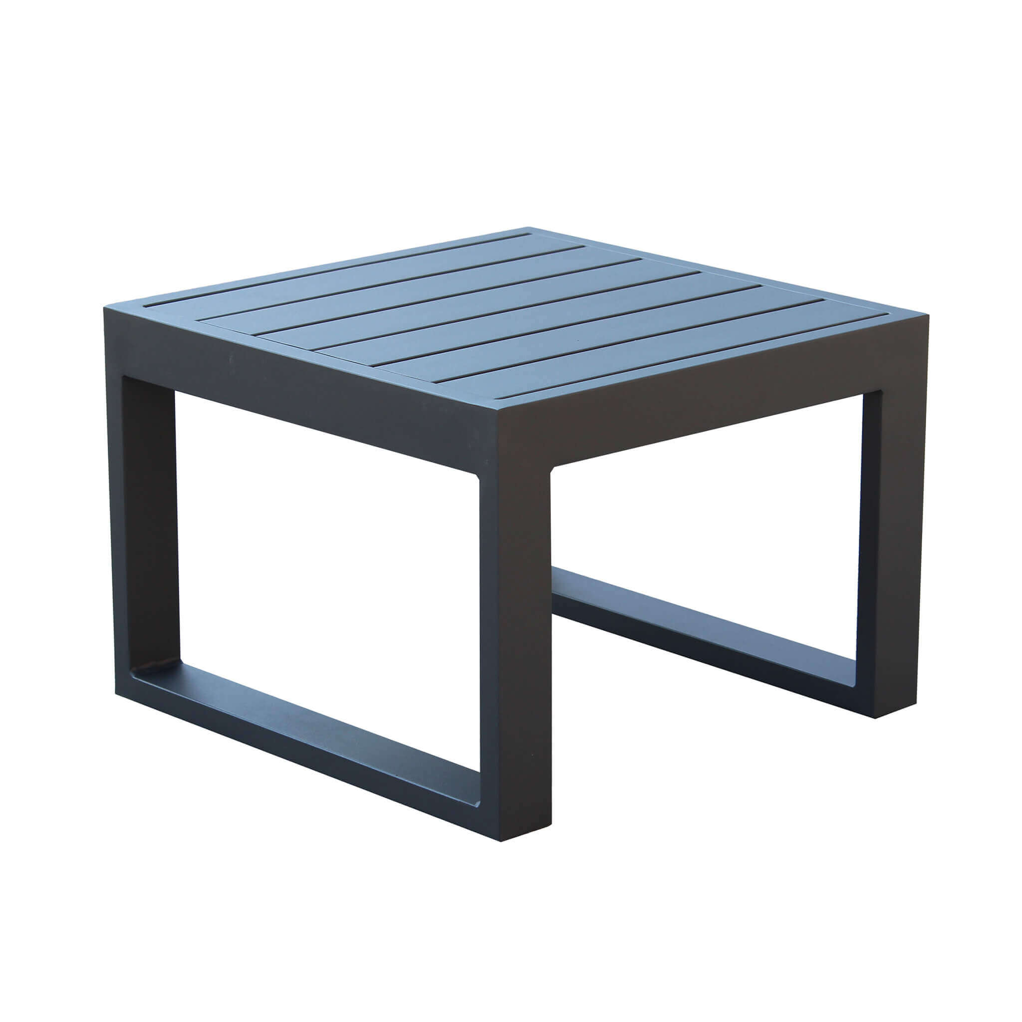 Tavolino in alluminio per esterno 45x45 MILOS