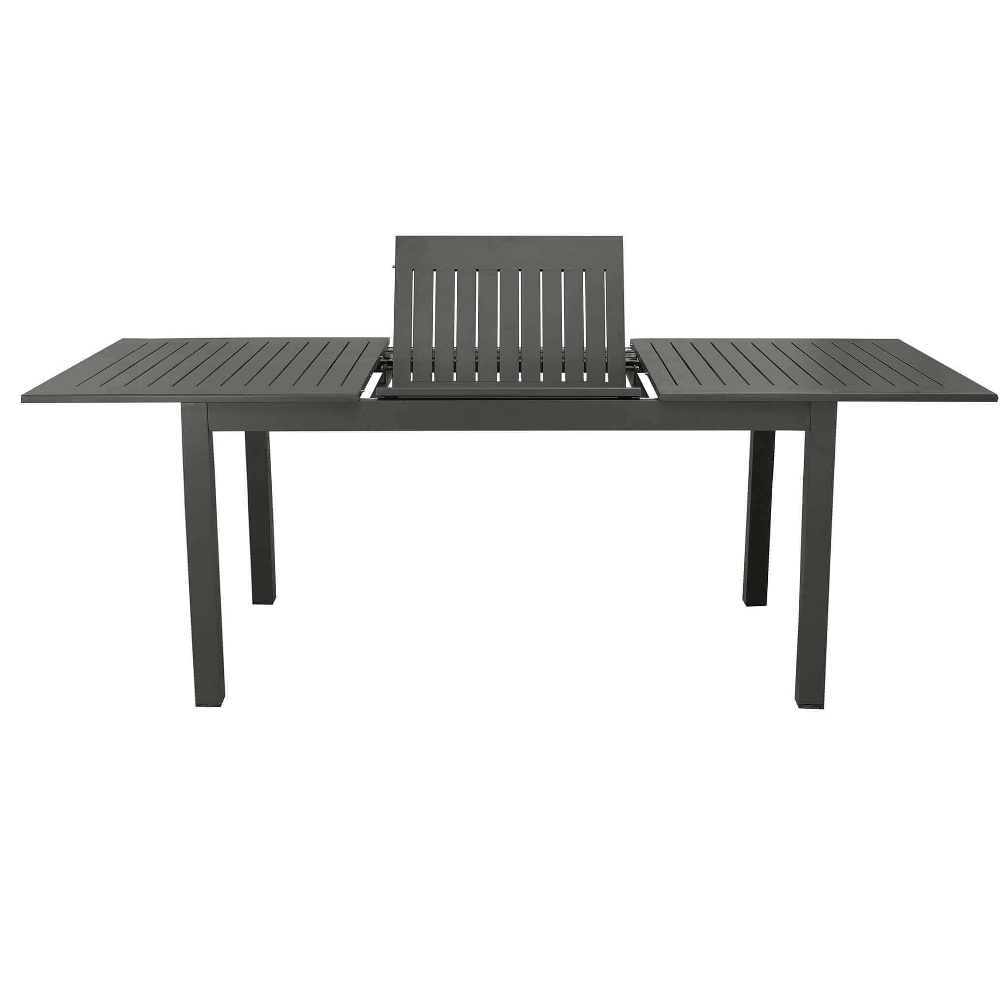 Tavolo in alluminio per esterno allungabile 130/180 cm ERACLE