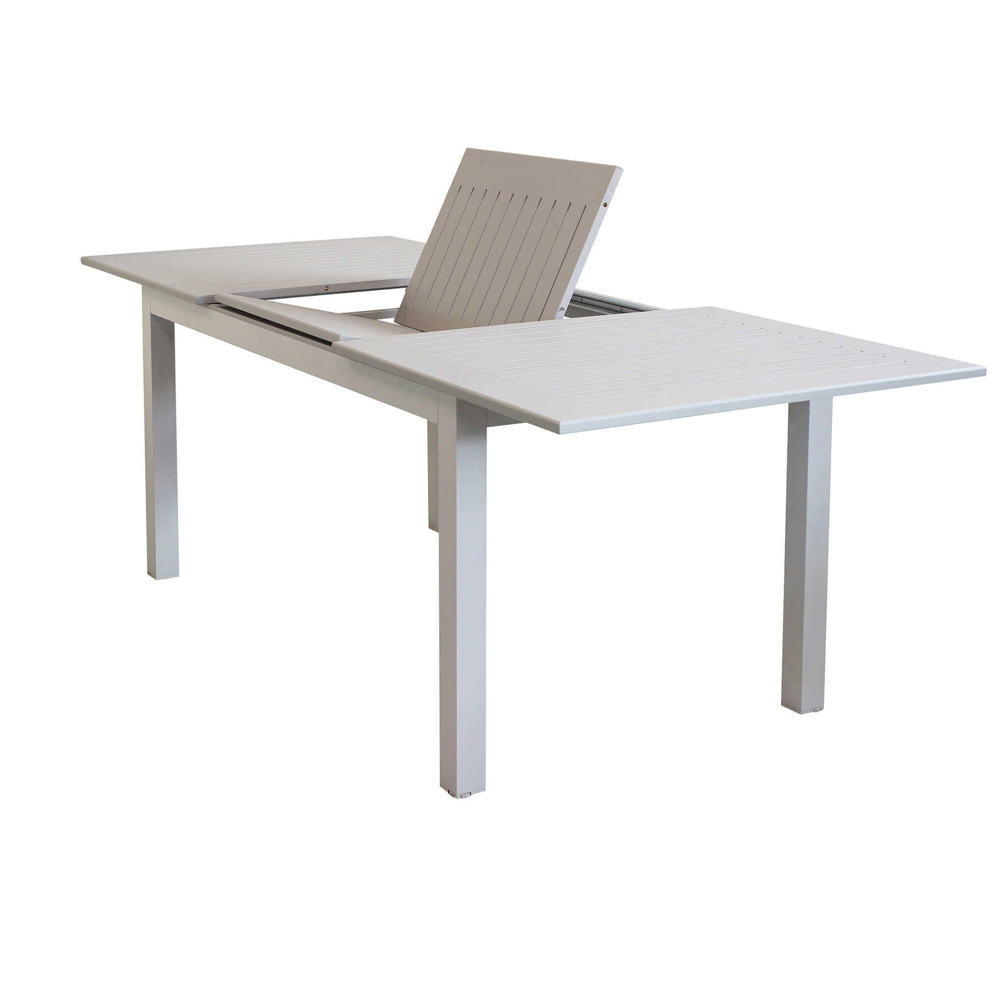 Tavolo in alluminio per esterno allungabile 130/180 cm ERACLE