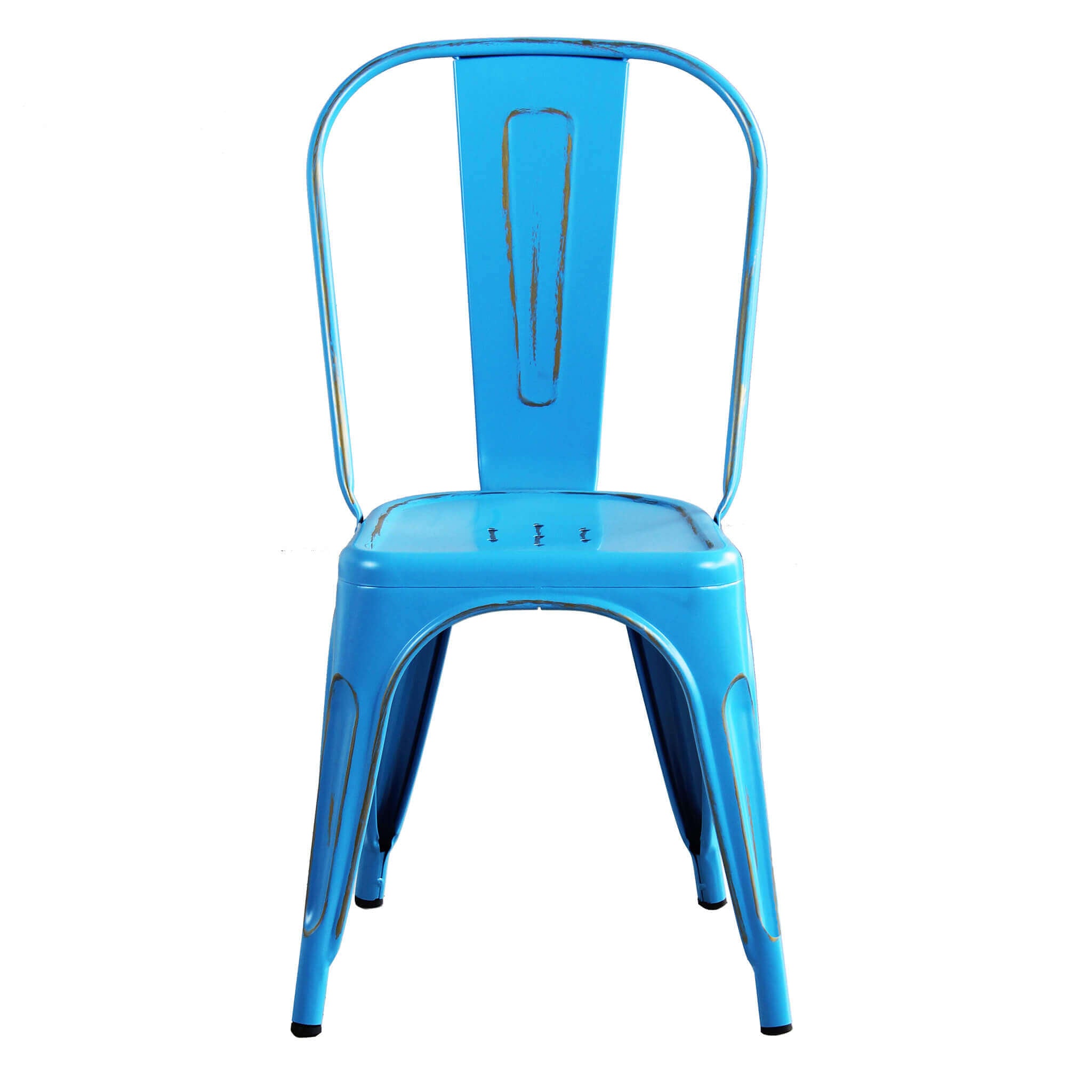 Sedia impilabile in acciaio stile industriale moderno Industrial Style R