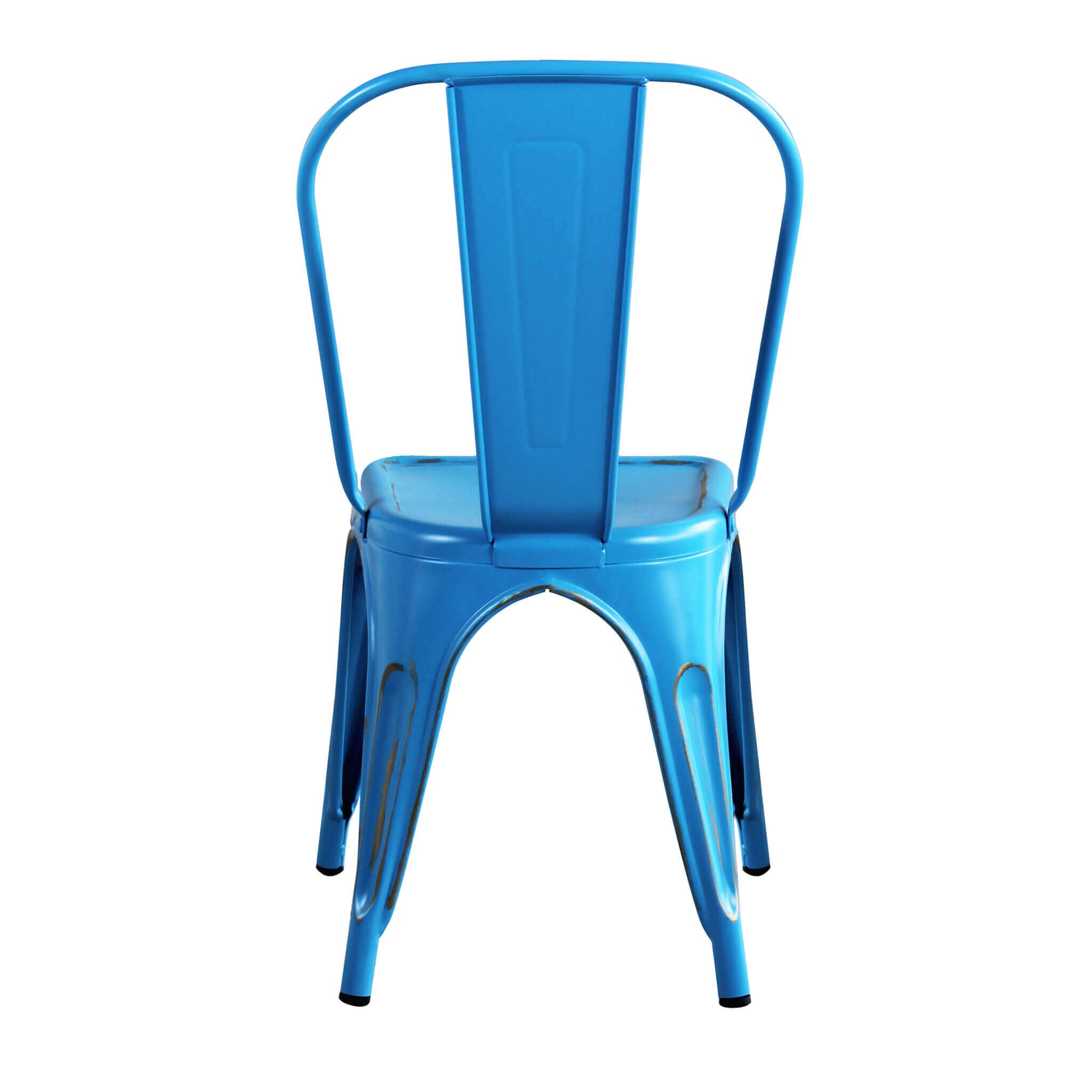Sedia impilabile in acciaio stile industriale moderno Industrial Style R