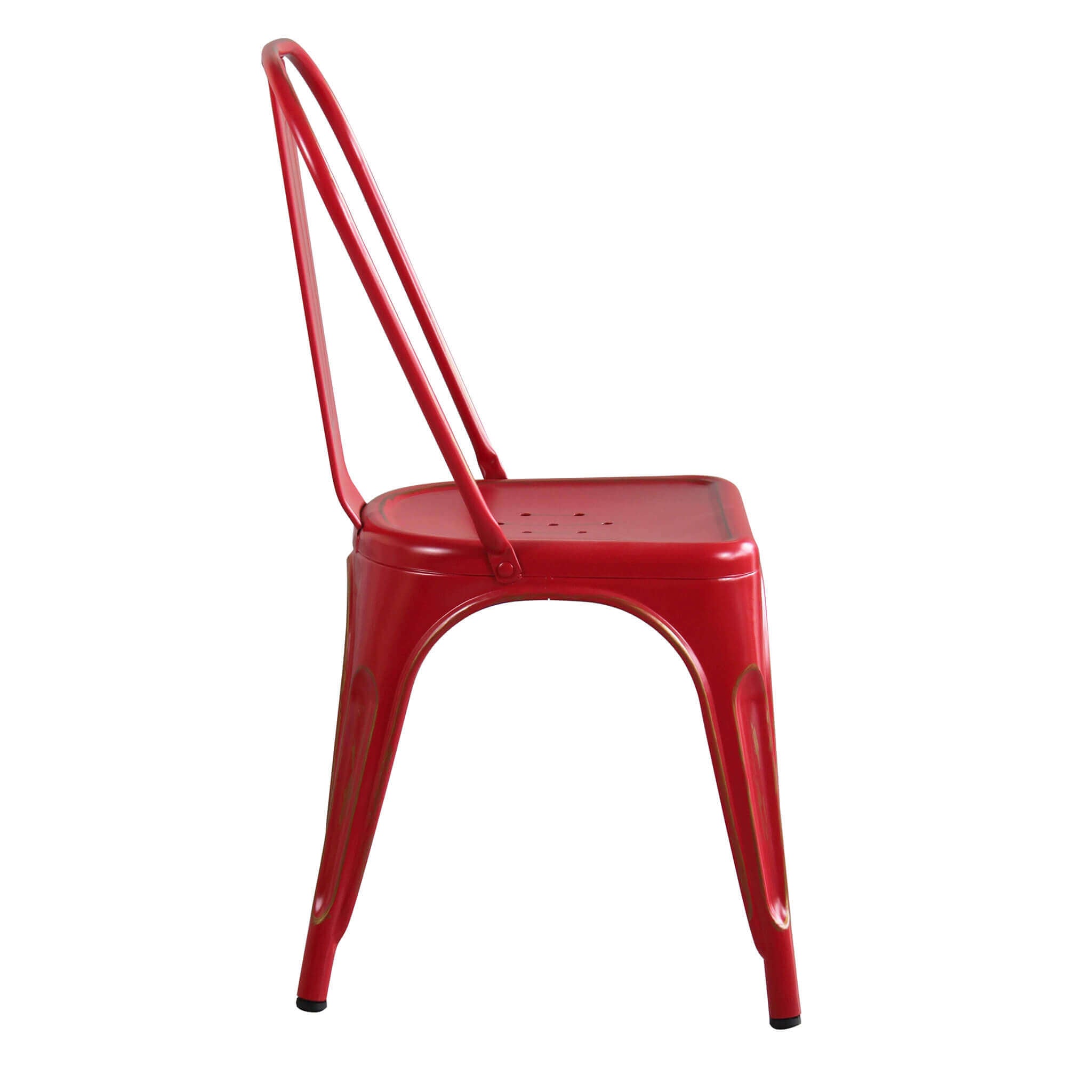 Sedia impilabile in acciaio stile industriale moderno Industrial Style R