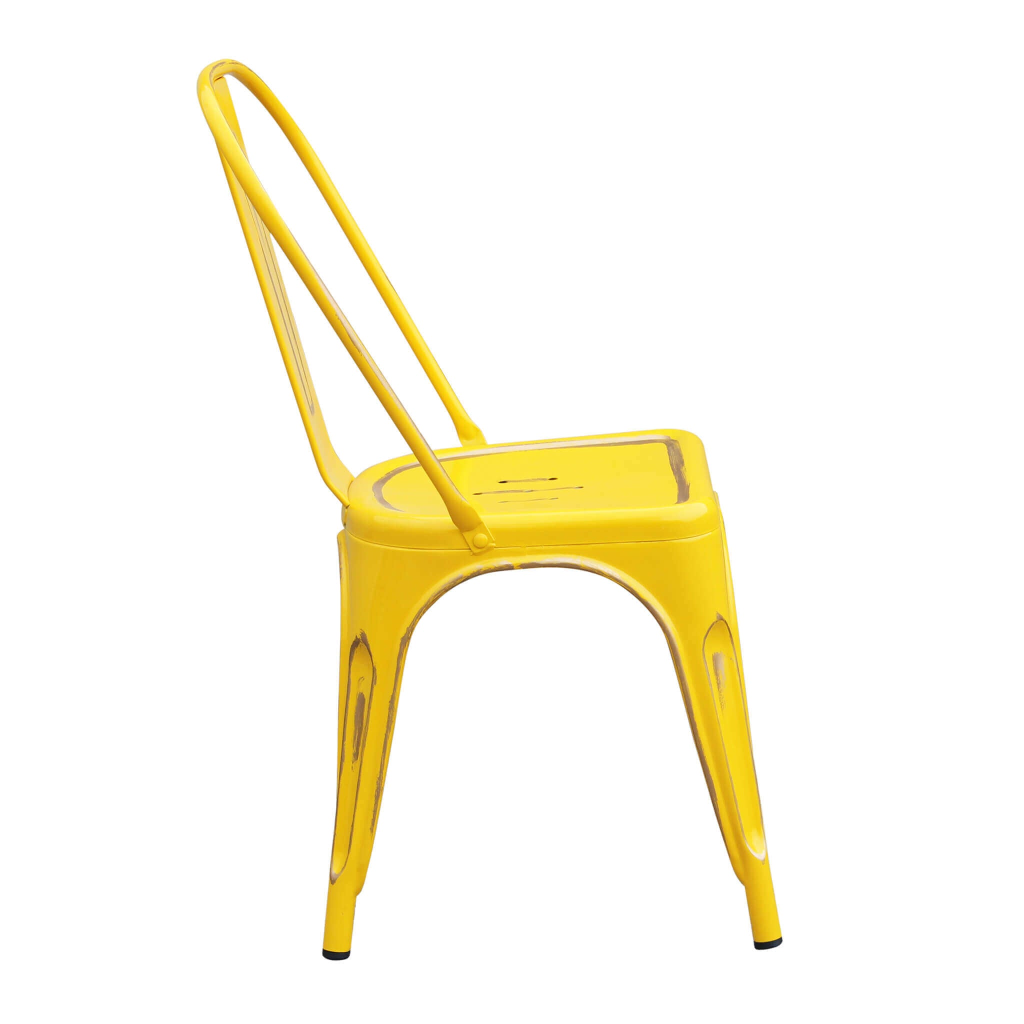 Sedia impilabile in acciaio stile industriale moderno Industrial Style R