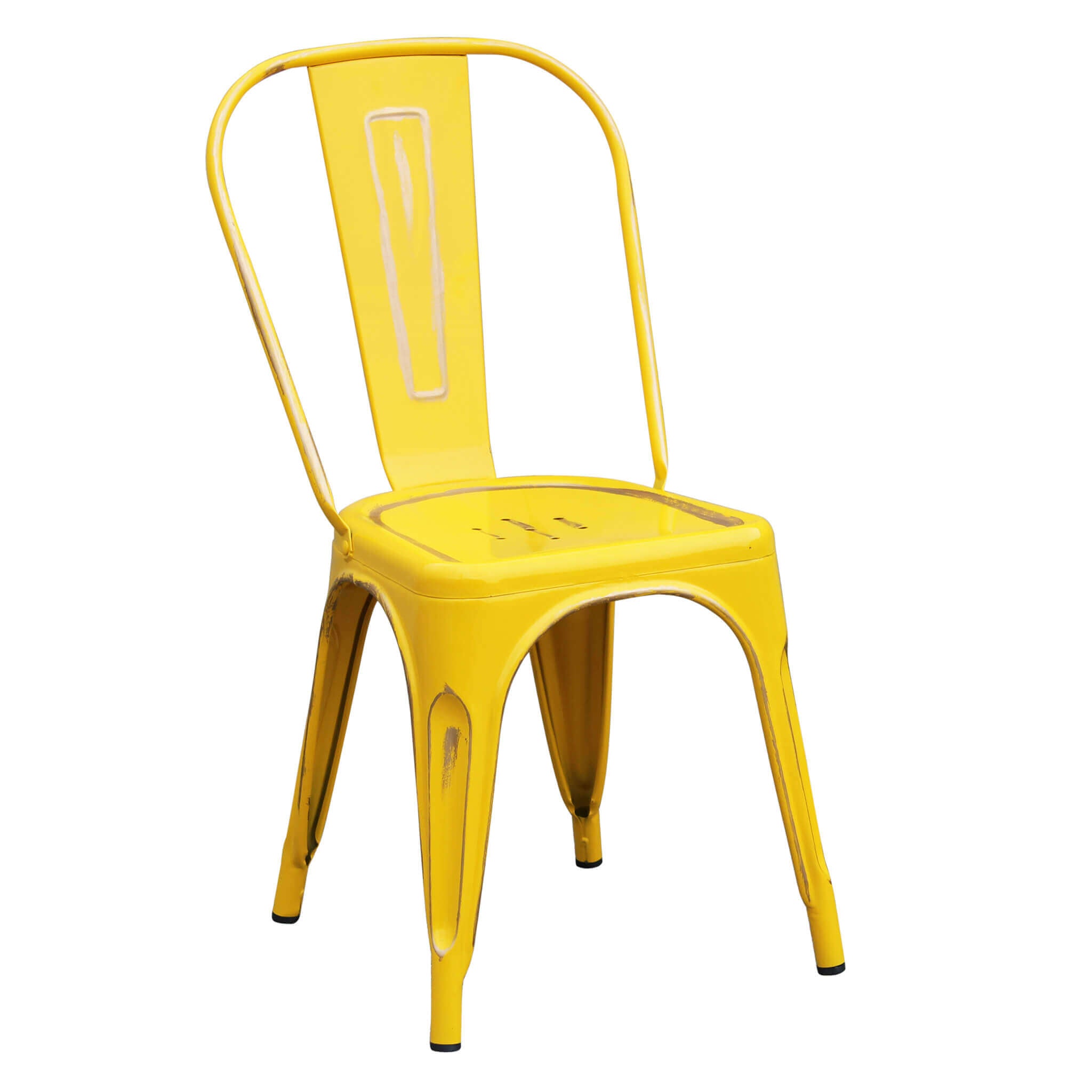Sedia impilabile in acciaio stile industriale moderno Industrial Style R