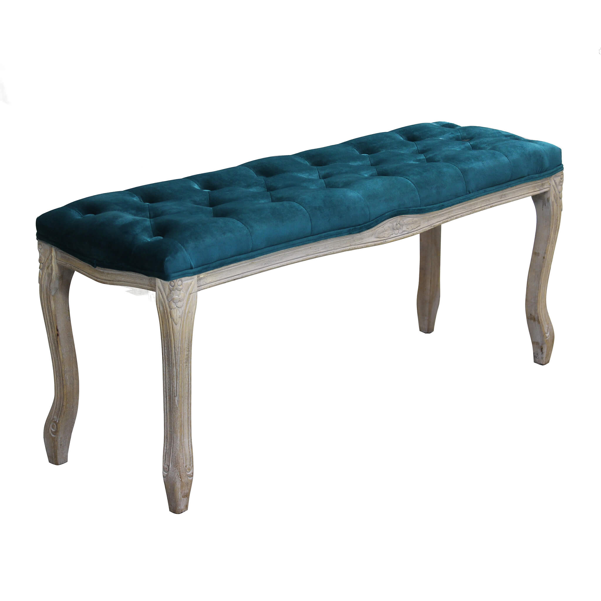 Panca Misty In Velluto Blu
