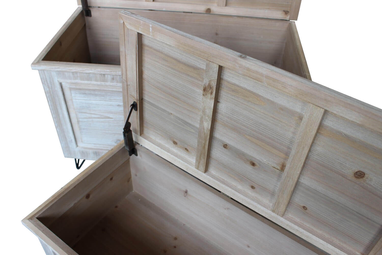 Set Di 2 Bauli In Legno