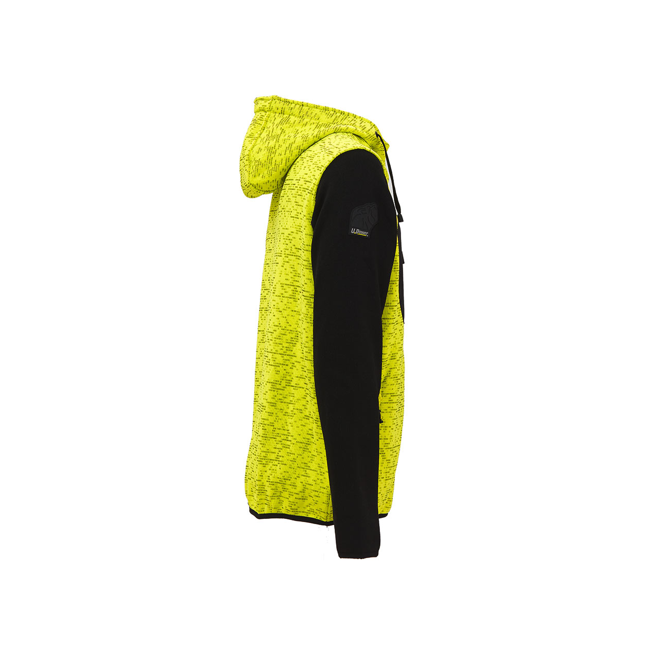 Felpa da lavoro full zip con cappuccio RAINBOW U-POWER