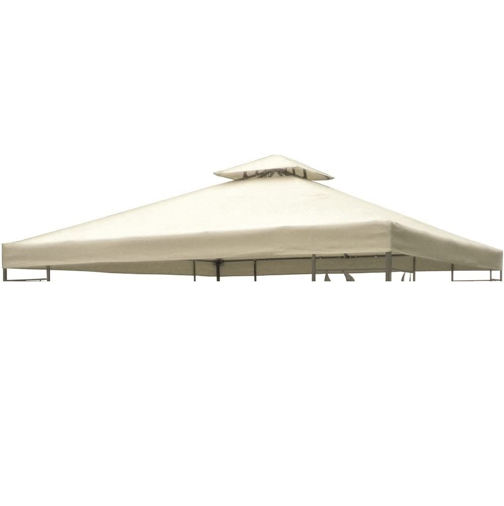 Telo di ricambio copertura per gazebo 3x3 mt con camino air vent a pagota